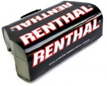 Picture of RENTHAL BLACK/RED TRIALS FATBAR PAD