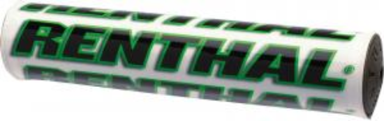 Afbeeldingen van RENTHAL WHITE/GREEN SUPERCROSS HANDLEBAR PAD