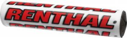 Picture of RENTHAL WHITE/RED SUPERCROSS HANDLEBAR PAD