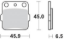 Picture of Front CR80/85 87-.. Rear YZ85-