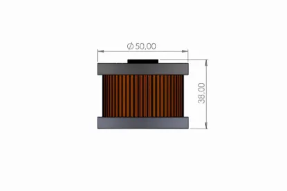 Picture of Oliefilter KX450F 06-.. XR200/650 KLX110