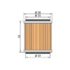 Afbeeldingen van YZ/WR250 YFZ/WR/YZ450 08-.. YFZ450R/X 09- Oliefilter