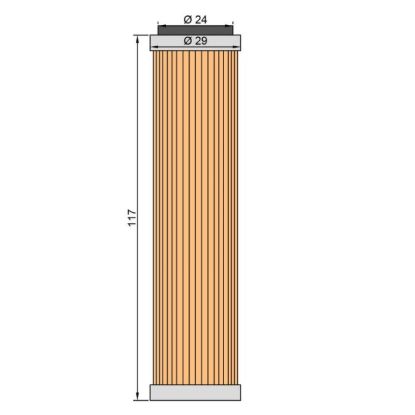 Afbeeldingen van Beta RR Enduro 350/400/450/498/520 10-.. Oliefilter