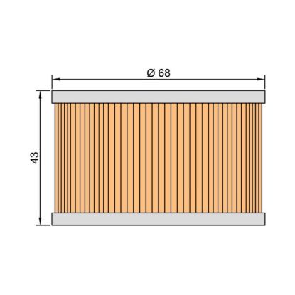Picture of TRX400/500/650 Oliefilter