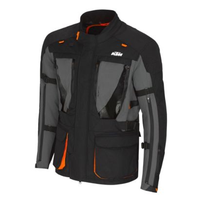 Picture of TERRA ADV V3 JACKET BLK/GREY XXL