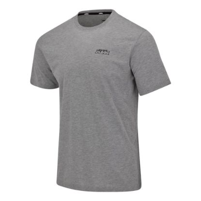 Picture of LOGO T-SHIRT LIGHT GREY MELANGE M