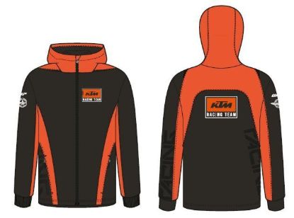 Picture of KIDS TEAM ZIP HOODIE 128/7-8Y