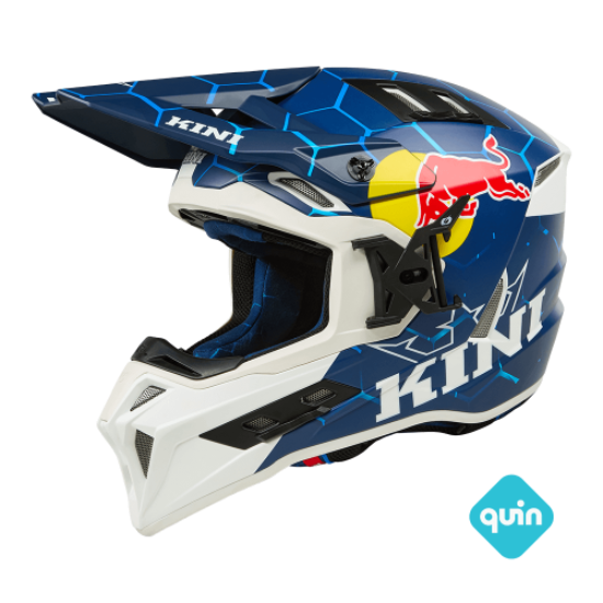 Picture of Kini Red Bull EXC Helm Red Bull 1.0 blauw/wit
