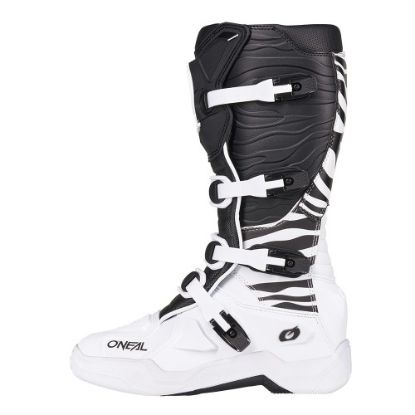 Picture of Crosslaarzen 3SRS Boot O-Neal ZEBRA  Zwart/Wit