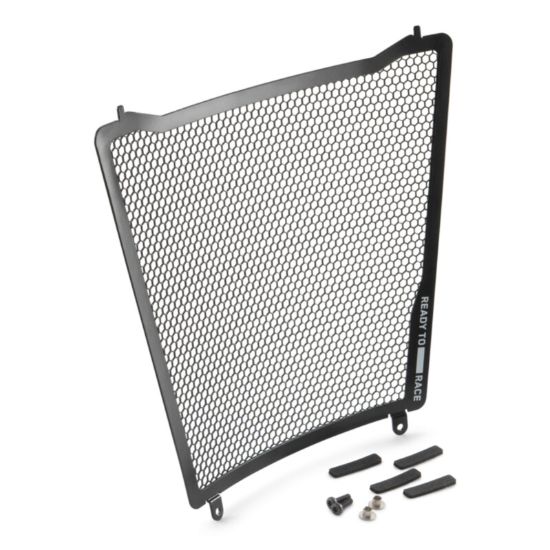 Picture of radiator protection mounted