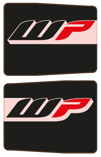 Picture of STICKER FRONT FORK-SET WP BLAC