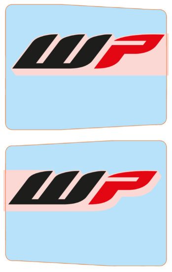 Picture of STICKER FRONT FORK-SET WP