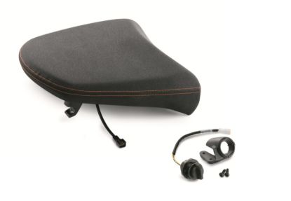 Picture of pillion ergo seat heated
