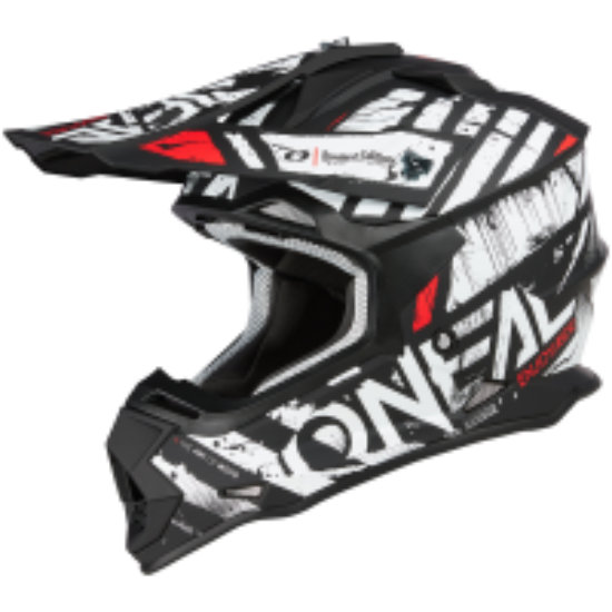 Afbeeldingen van 2SRS Helmet GLITCH black/white