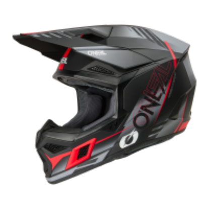 Afbeeldingen van 3SRS Helmet HAZE black/gray/red
