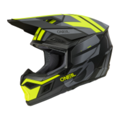 Afbeeldingen van 3SRS Helmet RIDE black/gray/neon yellow