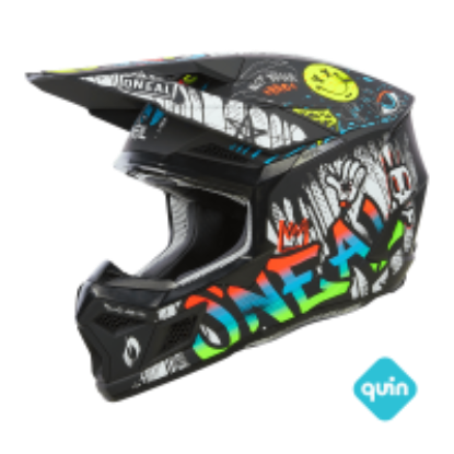 Afbeeldingen van 3SRS Youth Helmet RANCID black/white