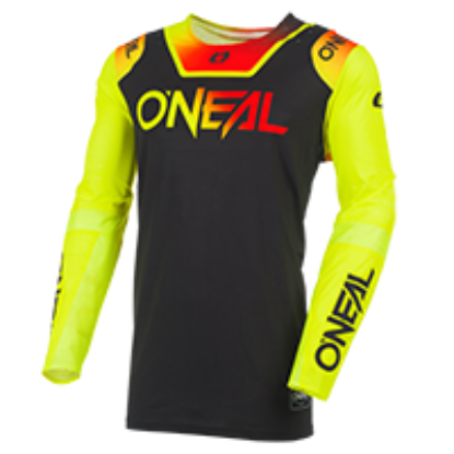 Afbeeldingen van PRODIGY Jersey FIVE SIX V.27 black/neon yellow
