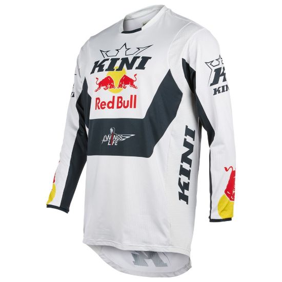 Afbeeldingen van Kini Red Bull MXC Jersey Kini Red Bull 1.0  White
