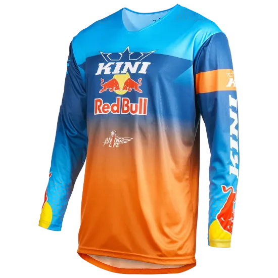 Afbeeldingen van Kini Red Bull Rallye Jersey Kini Red Bull 1.0 blauw/oranje