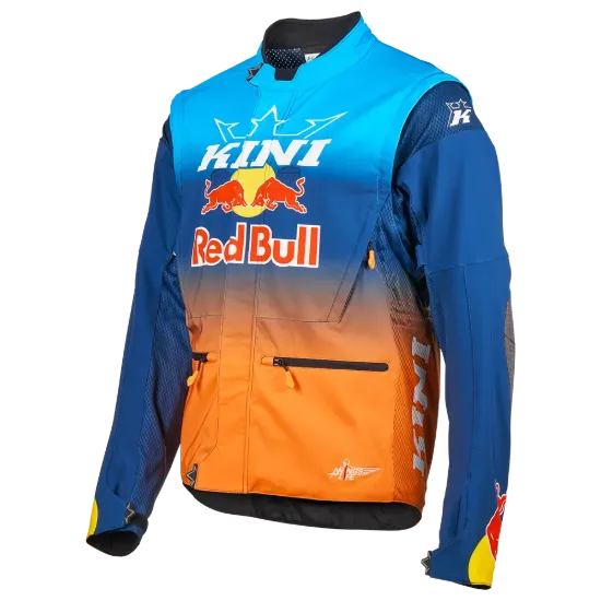 Afbeeldingen van Kini Red Bull Rallye Jas Kini Red Bull 1.0 blauw/oranje