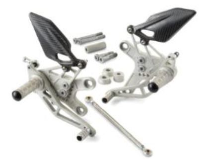 Picture of 790 Duke 18-27 / 890 Duke 20-23 FACTORY FOOTPEG SYSTEM