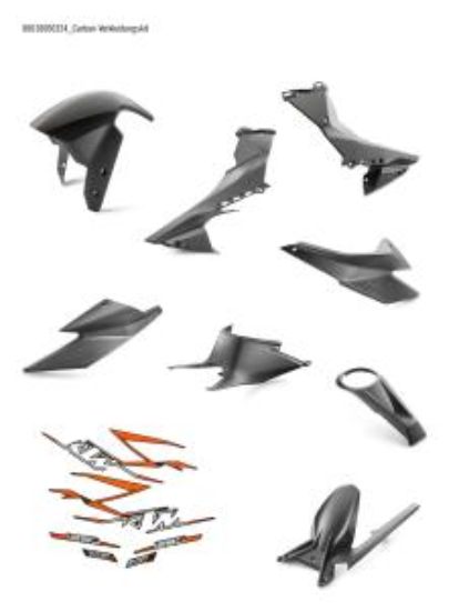 Picture of 1290 Duke 20-23 CARBON FAIRING KIT