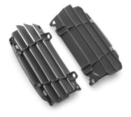 Picture of 125-500 SX(F)/EXC(F) 23-27 RADIATOR PROTECTION BLACK