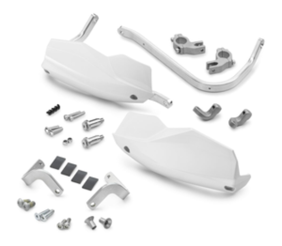 Picture of 125-390 Duke 24-27 HANDGUARD KIT WHITE