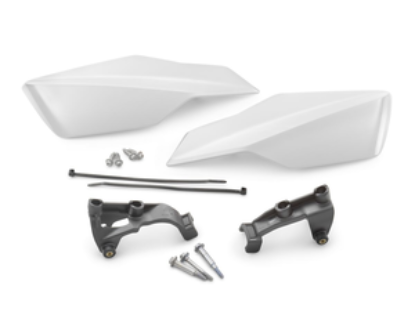Picture of 125-500 SX(F)/EXC(F) 14-27 HANDGUARD KIT WHITE