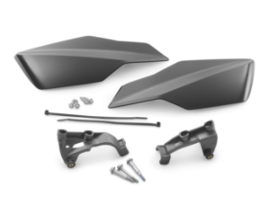 Picture of 125-500 SX(F)/EXC(F) 14-27 HANDGUARD KIT BLACK