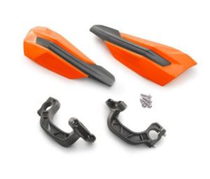 Picture of 65-626 SX(F)/EXC(F) 05-27 FACTORY RACING HANDGUARD KIT ORANGE