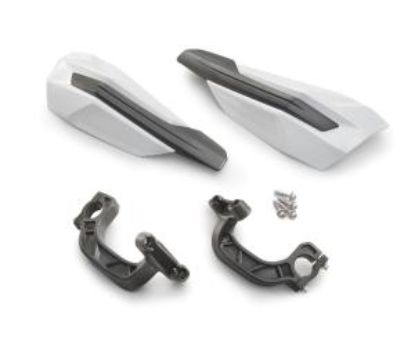 Picture of 65-626 SX(F)/EXC(F) 05-27 FACTORY RACING HANDGUARD KIT WHITE