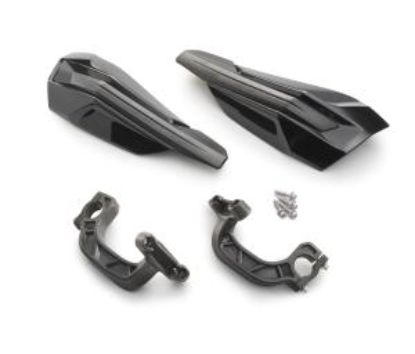 Picture of 65-626 SX(F)/EXC(F) 05-27 FACTORY RACING HANDGUARD KIT BLACK