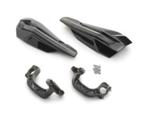 Picture of 65-626 SX(F)/EXC(F) 05-27 FACTORY RACING HANDGUARD KIT BLACK