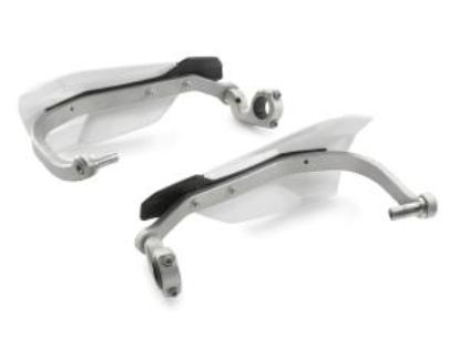 Picture of 125-625 SX(F)/EXC(F) 04-27 HANDGUARD KIT WHITE