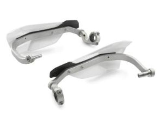 Picture of 125-625 SX(F)/EXC(F) 04-27 HANDGUARD KIT WHITE